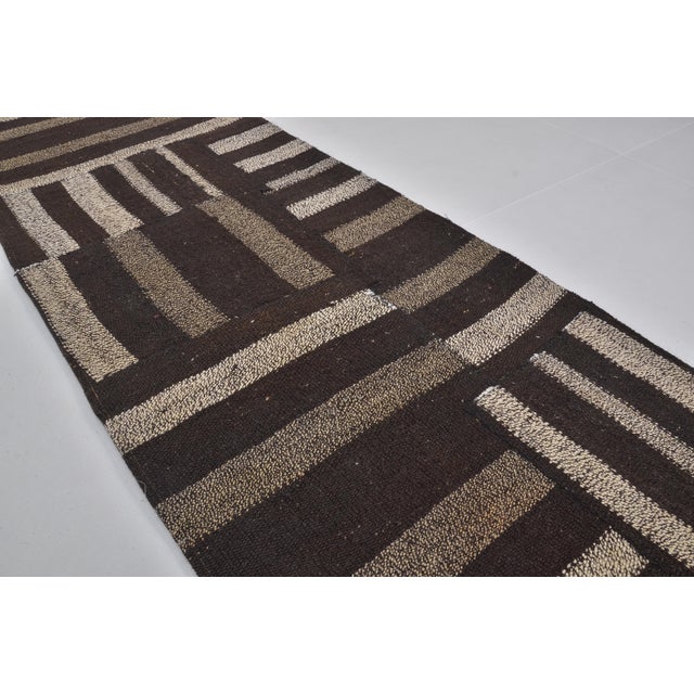 Handwoven Anatolian Vintage Runner Rug For Sale - Image 9 of 9