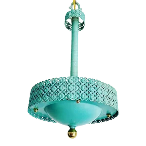 Turquoise Garden Pendant Chandelier
