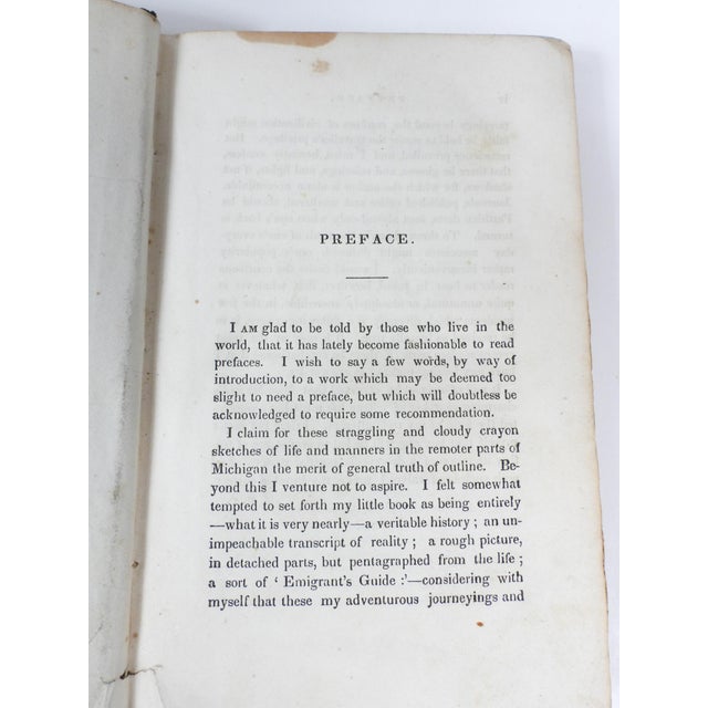 American 1841 a New Home Who'll Follow or Glimpses of Western Life by Mary Clavers Book For Sale - Image 3 of 4