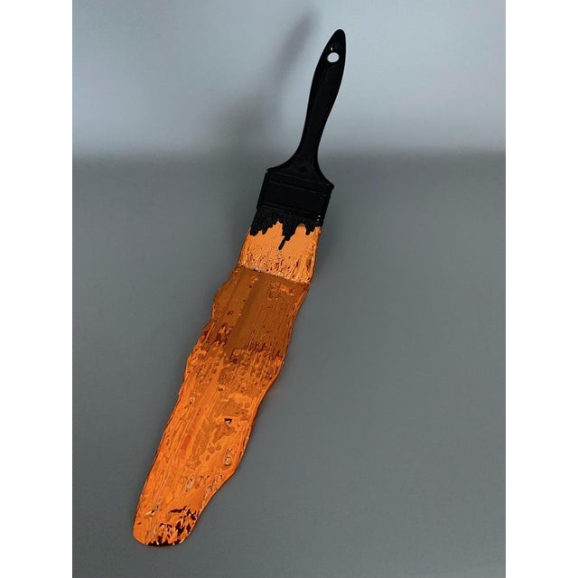 Santicri, Orange Brush, 2025, Resin For Sale - Image 5 of 5