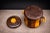 Burnt Orange 1960s Ice Bucket in Imbuia and Brazilian Hardwood, Unknown - Lot 179 For Sale - Image 8 of 10