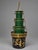 French Style Tiered Toleware Jardinière With Floral and Gold Decoration For Sale - Image 4 of 7
