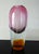 Orange Pink Glass Vase, 1960s For Sale - Image 8 of 10