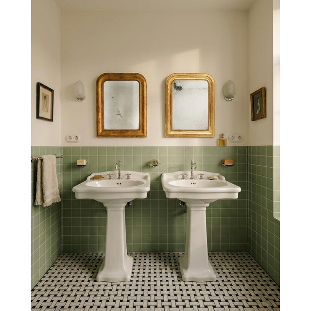 Discover these two petite french louis philippe mirror gems. small antique french mirrors are a bit like truffles in the...