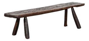 English Vernacular Oak Pig Bench, 1790
