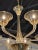 Murano Gold 8 Arm Chandelier For Sale In Dallas - Image 6 of 10