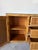 Wood Vintage Coastal Woven Rattan Wrapped Cabinet With Wood Trim & Glass For Sale - Image 7 of 12