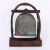 Elephant bell and clapper that rings with a deep rich tone and cast in bronze. Having acquired a verdigris patina and...