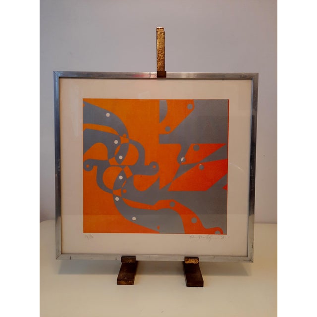 Vitantonio Russo, Untitled, Original Artwork on Paper, 1971 For Sale - Image 9 of 11