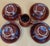 Vintage Set of 4 Cups, 4 Saucers, 1 Milk Jug & 1 Tea or Coffee Pot, Set of 10 For Sale - Image 6 of 12