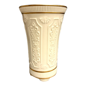 Lenox Versailles Footed Vase With Gold Trim