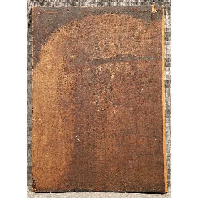 Honoré Daumier Mid 20th Century Oil on Panel - Honor; Daumier For Sale - Image 4 of 4