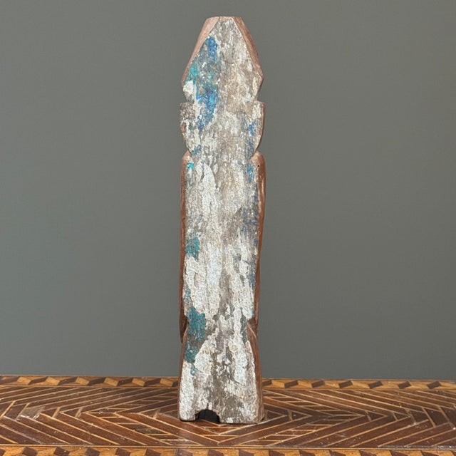 Pair of Antique Hand Carved Folk Art Figurative Remnants For Sale - Image 12 of 12