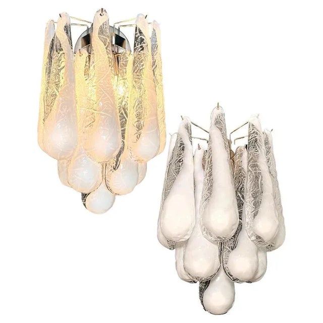 Italian Wall Sconces, Murano, 1990s, Set of 4 For Sale - Image 12 of 18