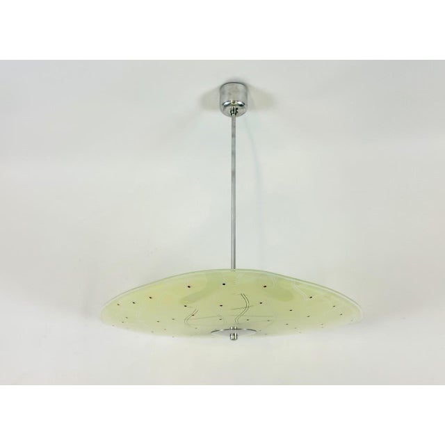 Mid-Century Pendant Lamp from Napako, 1960s For Sale - Image 10 of 10