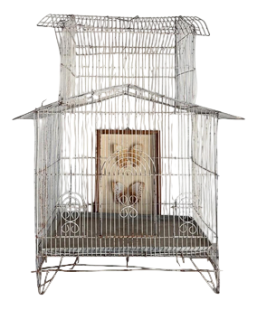 Wirework Birdcage, Early 20th Century