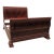 Lane Cherry Sleigh Queen Bed Bedframe Designer For Sale