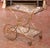 Mid 20th Century Mid-Century French Gilt Brass Bar Cart With Glass Shelves and Wheels For Sale - Image 5 of 9