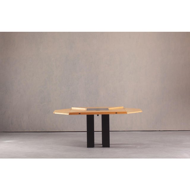 Vintage Cirkante Dining Table by Bob Van Den Berghe for Tranekaer, Denmark, 1990s For Sale - Image 13 of 13
