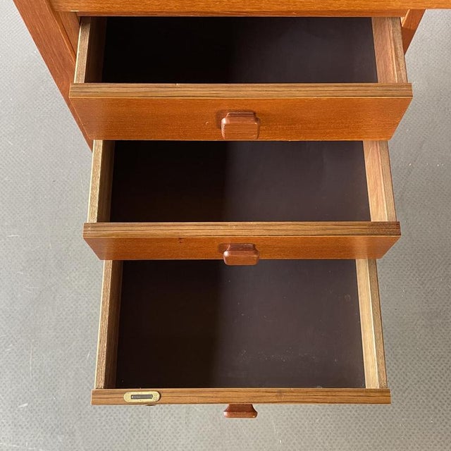 Mid-Century Danish Teak Desk For Sale - Image 5 of 10