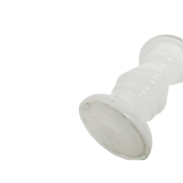 Glass Vintage Polish Vase from HSG Tarnowiec, 1970s For Sale - Image 7 of 11