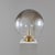 Spherical Table Lamp in Brass and Glass from La Murrina, Italy, 1960s For Sale - Image 3 of 8