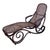 Traditional Vienna Secession Bent Oak & Cane Seat Daybed Chaise Lounge Attributed to Thonet No.02 For Sale - Image 3 of 7