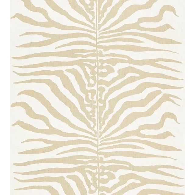 Sample - The House of Scalamandré Zebra Fabric, Sahara For Sale