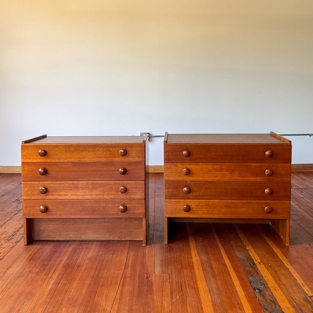 1960s Sannemans Møbelfabrik Stacking Dresser Drawers, 2 Pieces For Sale - Image 10 of 14