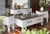 Wood Avalon Rustic Farmhouse 4 Drawer Coffee Table - White For Sale - Image 7 of 8
