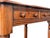 William IV Library Table or Writing Desk of Patinated Oak With Inset Leather Top For Sale - Image 12 of 12