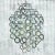 Silver Vintage Midcentury Verner Panton Rings Chandelier For Sale - Image 8 of 8