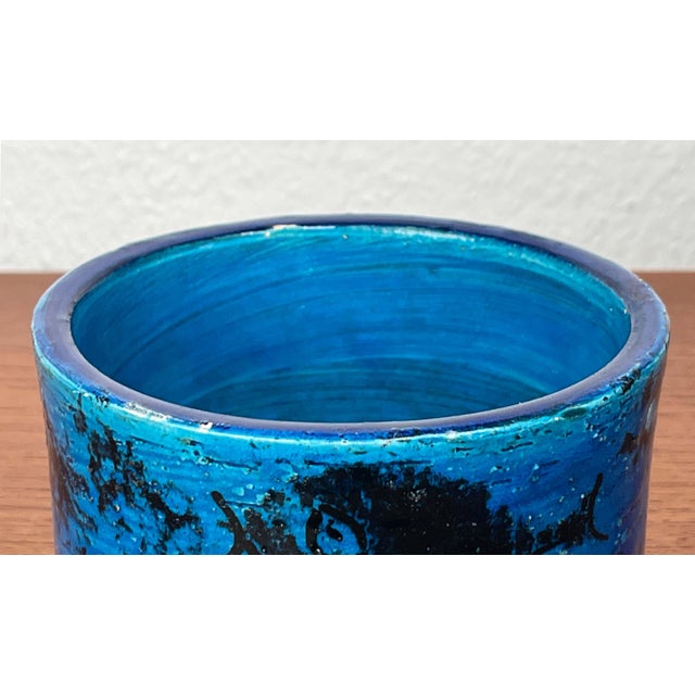 Mid-Century Modern Pesce Fish Studio Pottery Bowl by Aldo Londi for Bitossi, Italy, 1960s For Sale - Image 14 of 17