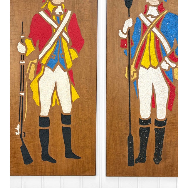 Mid-Century Modern Colonial Solider Walnut Wall Panels - A Pair For Sale - Image 11 of 14