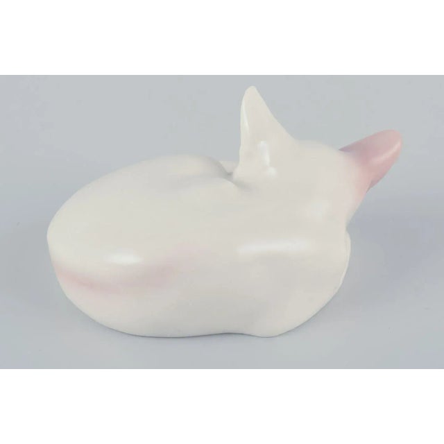 Porcelain Figurines of Kittens from Royal Copenhagen, Set of 2 For Sale - Image 3 of 8