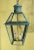 Vintage Four-Sides Hanging Copper Lantern For Sale - Image 4 of 12