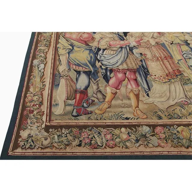1990s The Wedding of Cephalus and Procris 16th Century Tapestry Recreation For Sale In Dallas - Image 6 of 10