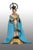 Antique 19th Century Sculpture of the Immaculate Madonna with Wooden Limbs, Terracotta Head and Glass Eyes, Naples For Sale - Image 4 of 4