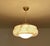 Art Deco Pendant Light in Pink Marble Glass, 1930s For Sale - Image 4 of 18
