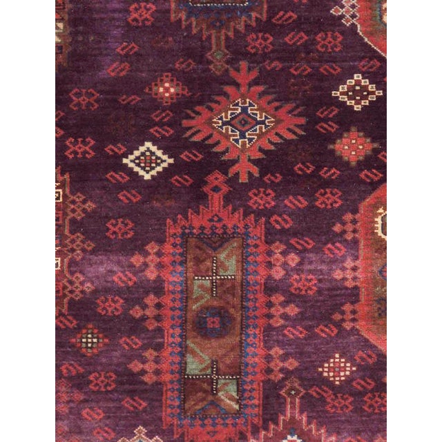 An antique Indian Agra carpet from the second quarter of the 20th century.