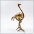 Brass Ostrich Sculpture with Egg, 1970s For Sale - Image 14 of 14