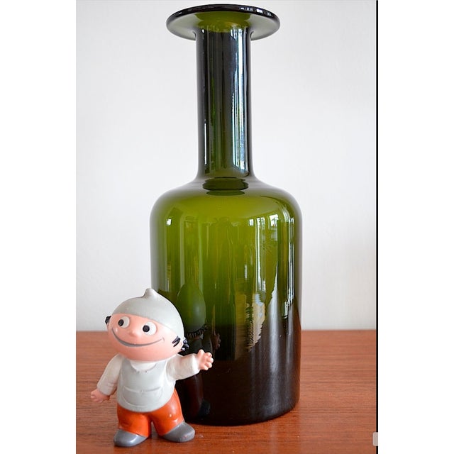 Mid-Century Modern Floor Vase by Otto Brauer for Holmegaard, 1960s For Sale - Image 3 of 5