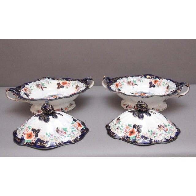 Ceramic Tureens from Mason's Ironstone, 1840, Set of 2 For Sale - Image 7 of 14