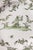 Mid-18th Century Green Plate with Musician from Bordeaux Faience For Sale - Image 4 of 7