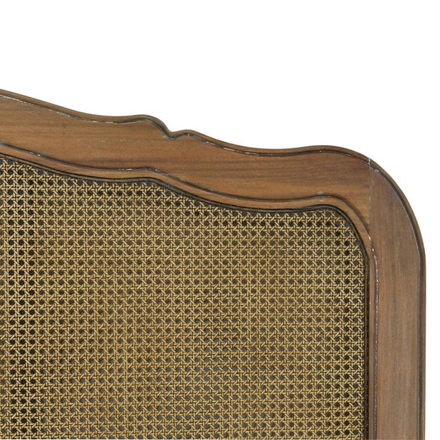 2020s French Provincial King Bed - Straw Wash Finish For Sale - Image 5 of 6