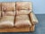 Cognac Buffalo Leather 3-Seater Sofa from Arcon Italia,1970s For Sale - Image 6 of 18