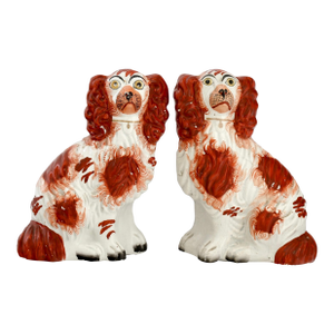 19th Century Staffordshire No. 4 Dogs / Spaniels