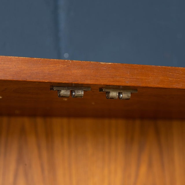 Vintage 20th Century Italian Modular Teak Wall Cabinet, 1960s For Sale - Image 10 of 18