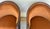 Baker Furniture Regency Style Cognac Velvet Tub Chairs Pair For Sale In Atlanta - Image 6 of 7
