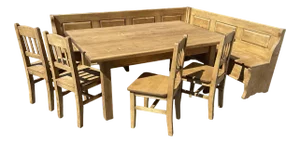 Farmhouse Corner Bench Group, Set of 5